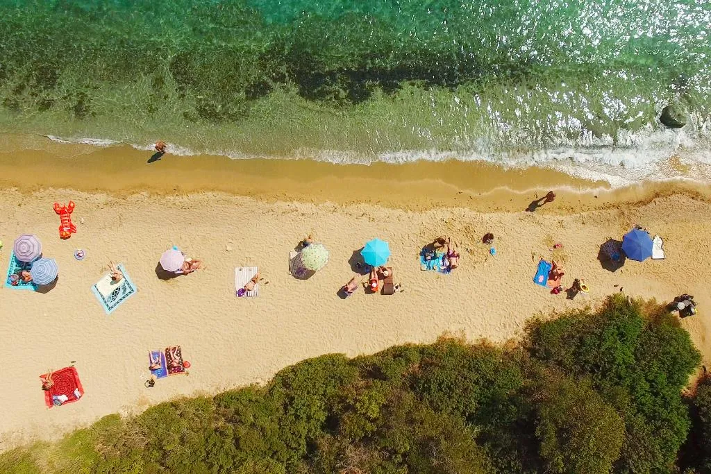 Beach, Camping Village Capo D'Orso, Olbia
