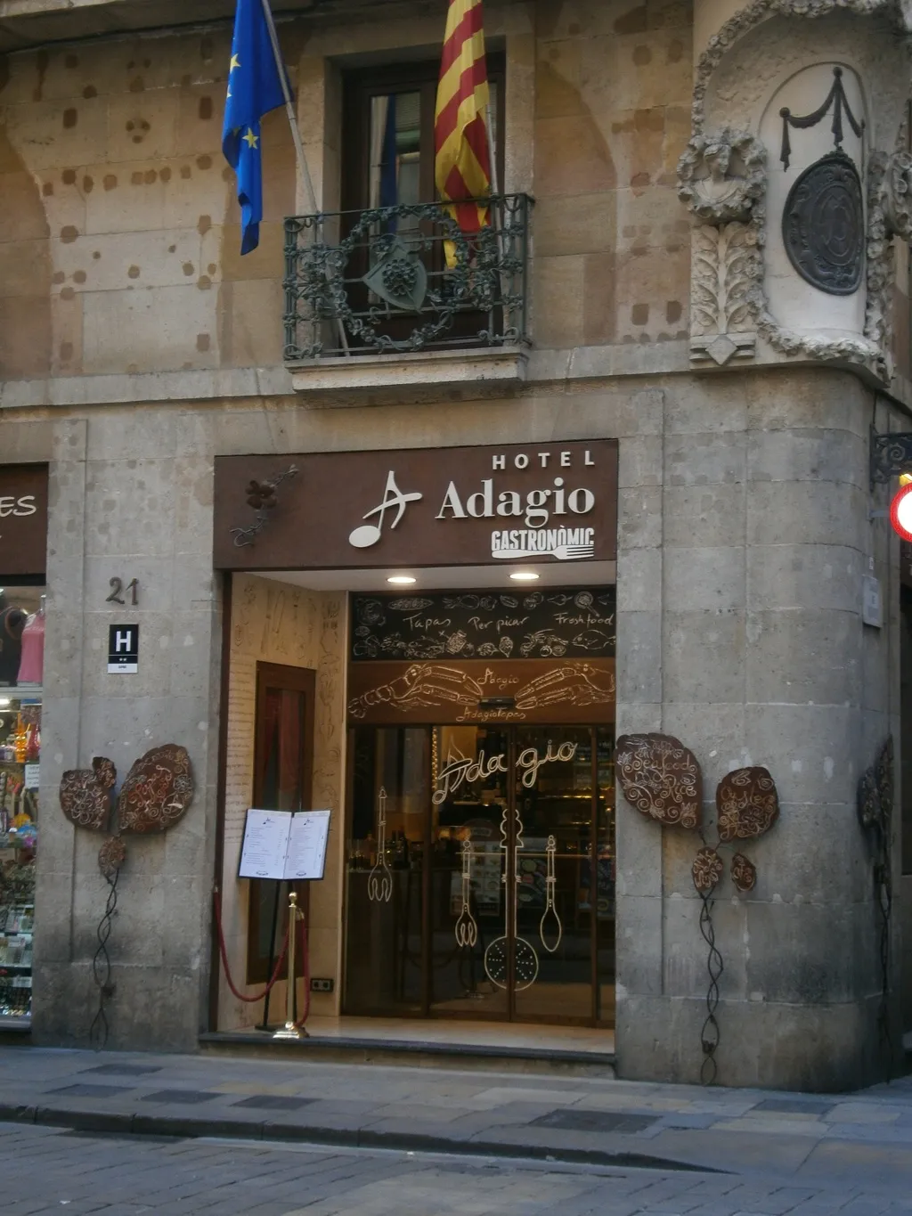 General view, Adagio Gastronòmic, Barcelona