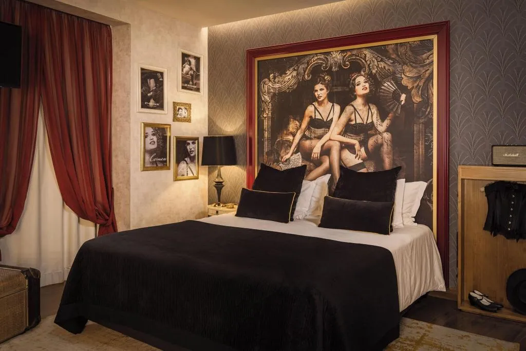 DOUBLE QUEEN SIZE BED Room, Maxime Boutique Hotel Avenida da Liberdade, Lisbon