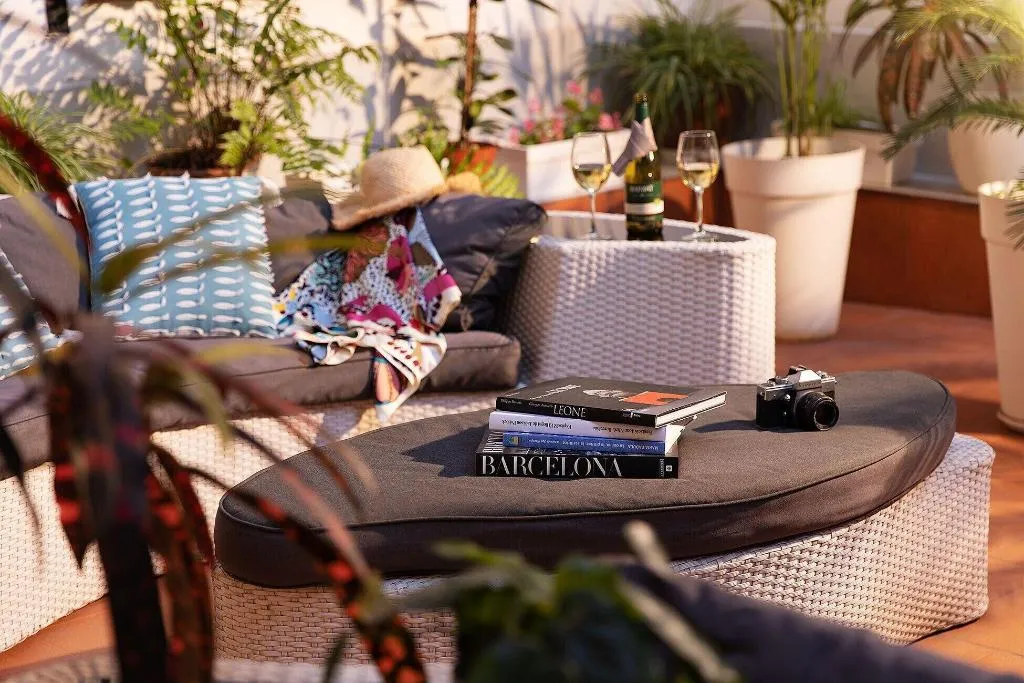 Terrace, Amra Barcelona Caspe, Barcelona