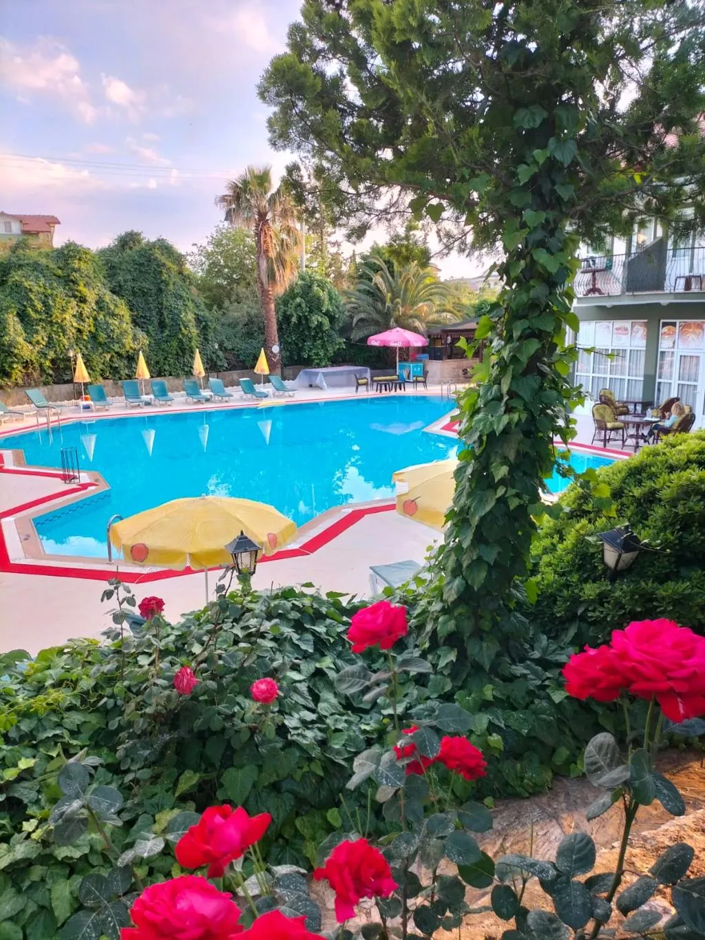 Terrace, Balkaya Hotel, Dalaman