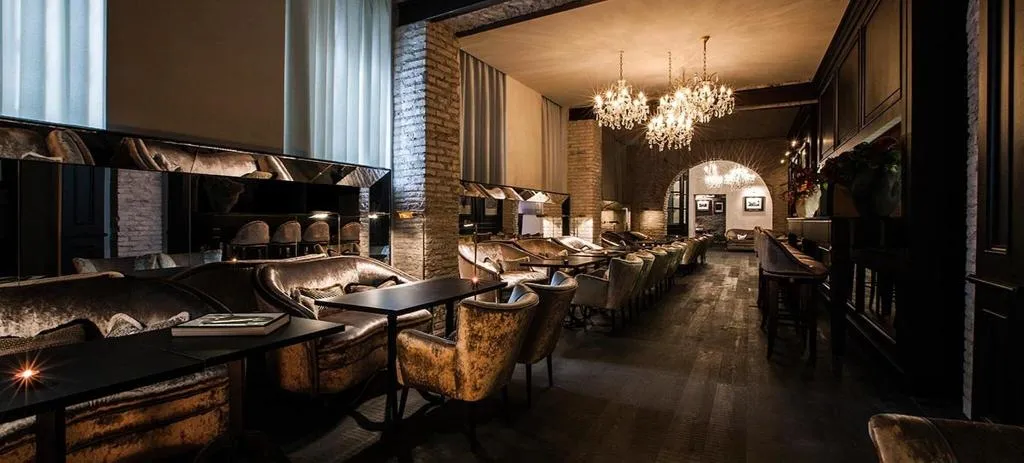Restaurant, Dom Hotel Roma, Rome