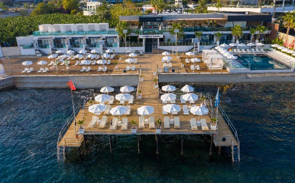 Beach, White City Resort Hotel, Antalya