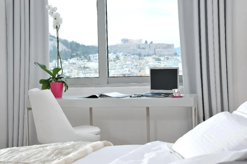 Double or Twin DELUXE WITH VIEWS Room, Athenaeum Grand Hotel, Athens