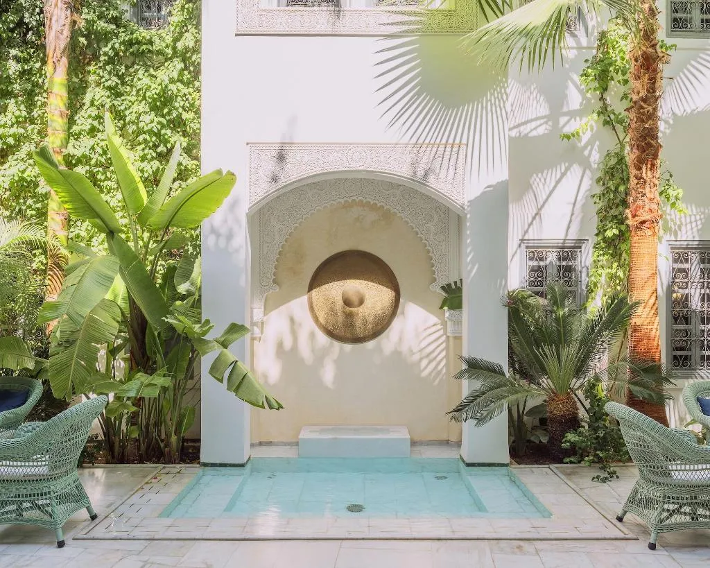 Lobby, Riad Idra, Marrakech