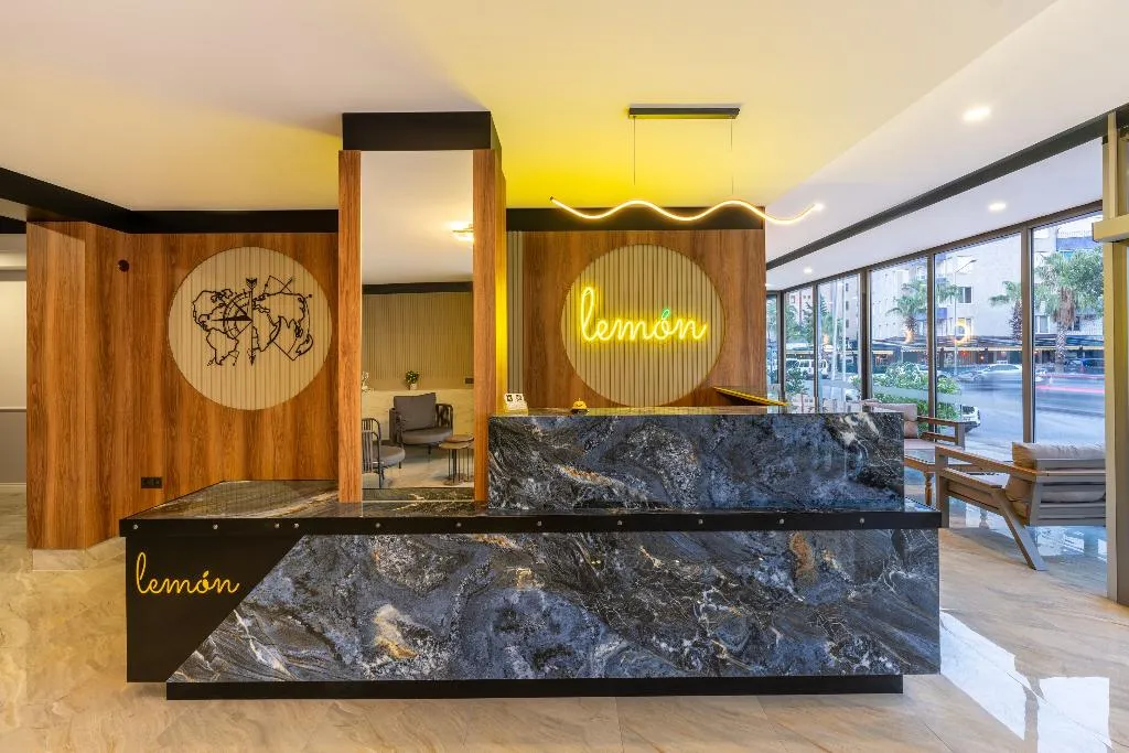 Lobby, Lemon Hotel, Antalya