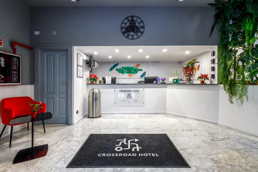 Lobby, Crossroad Hotel, Rome