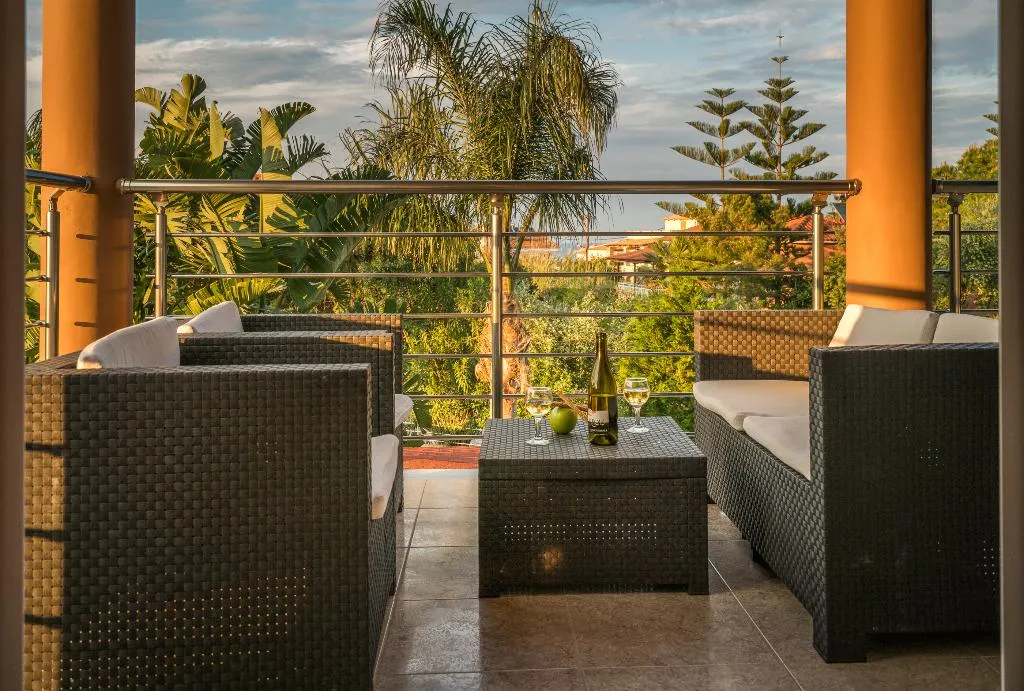 Terrace, Armonia Studios & Apartments, Zante