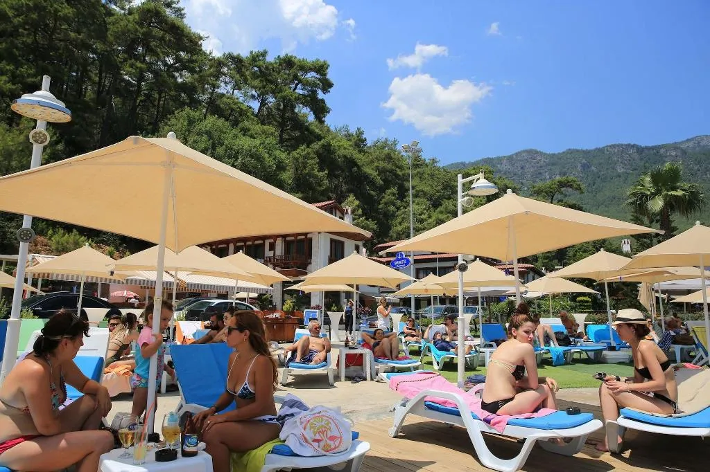 Terrace, Iskelem Otel, Dalaman