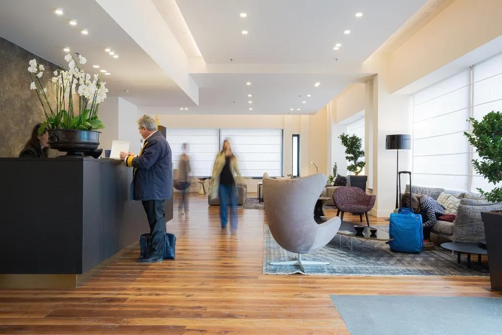 Lobby, Hotel Politeama, Palermo