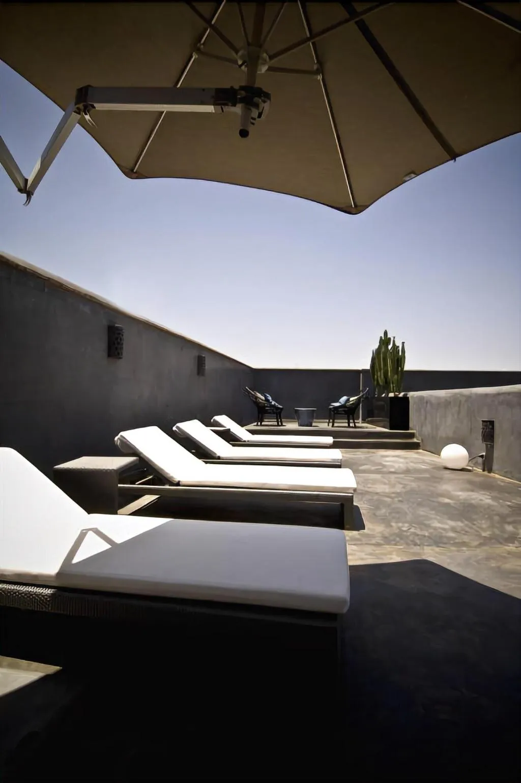 Terrace, Riad First, Marrakech