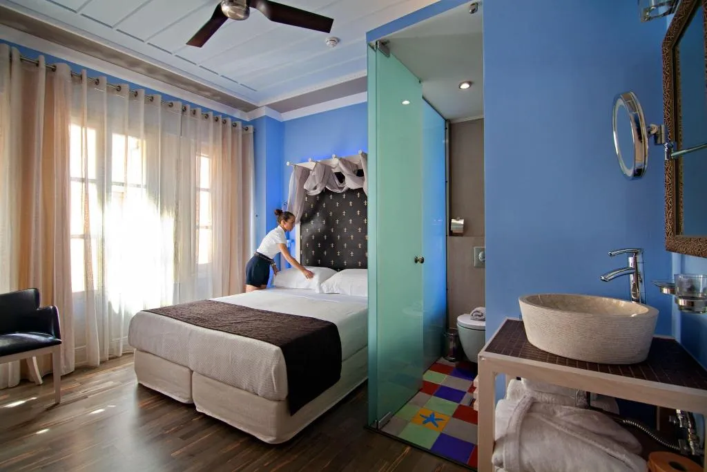 DOUBLE DELUXE KING BED Room, Elia Fatma Boutique Hotel - Adults Only, Crete