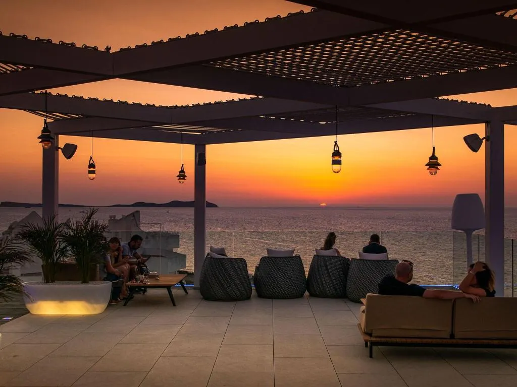 Terrace, Amare Beach Hotel Ibiza, Ibiza