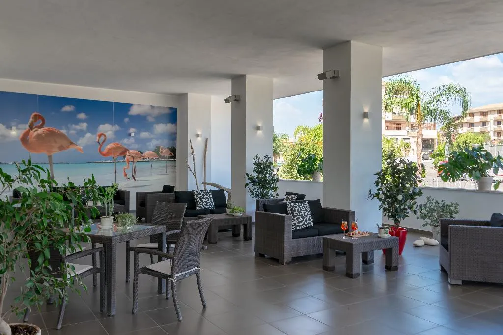 Terrace, Grand Hotel Sofia, Catania