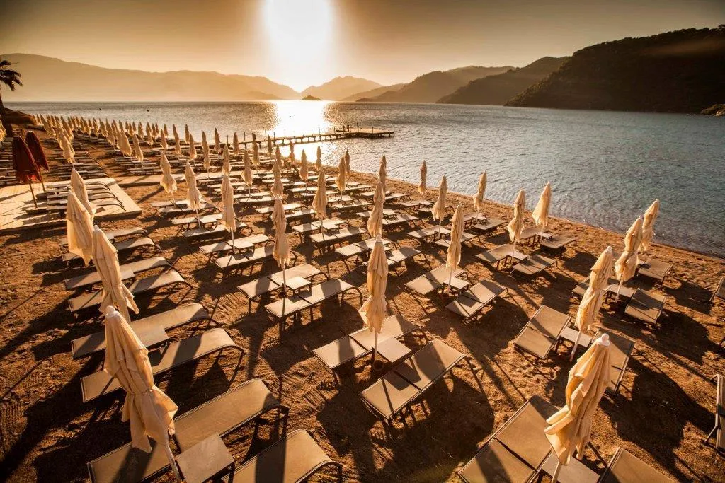 Beach, Orka Lotus Beach Hotel, Dalaman