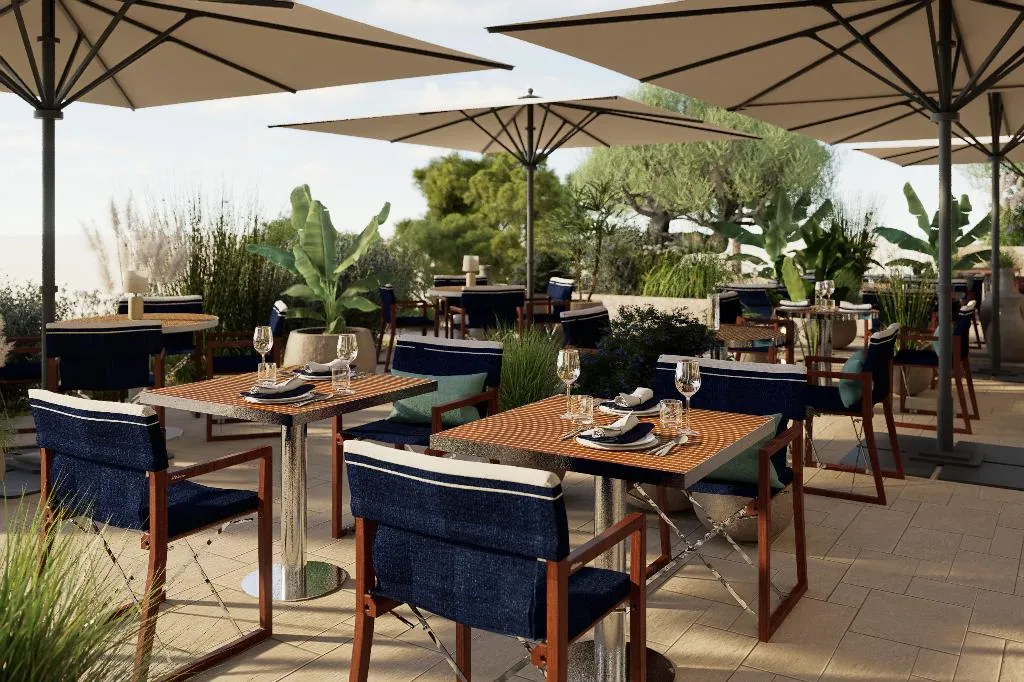 Terrace, Monte Mulini Adults Exclusive hotel by Maistra, Istria