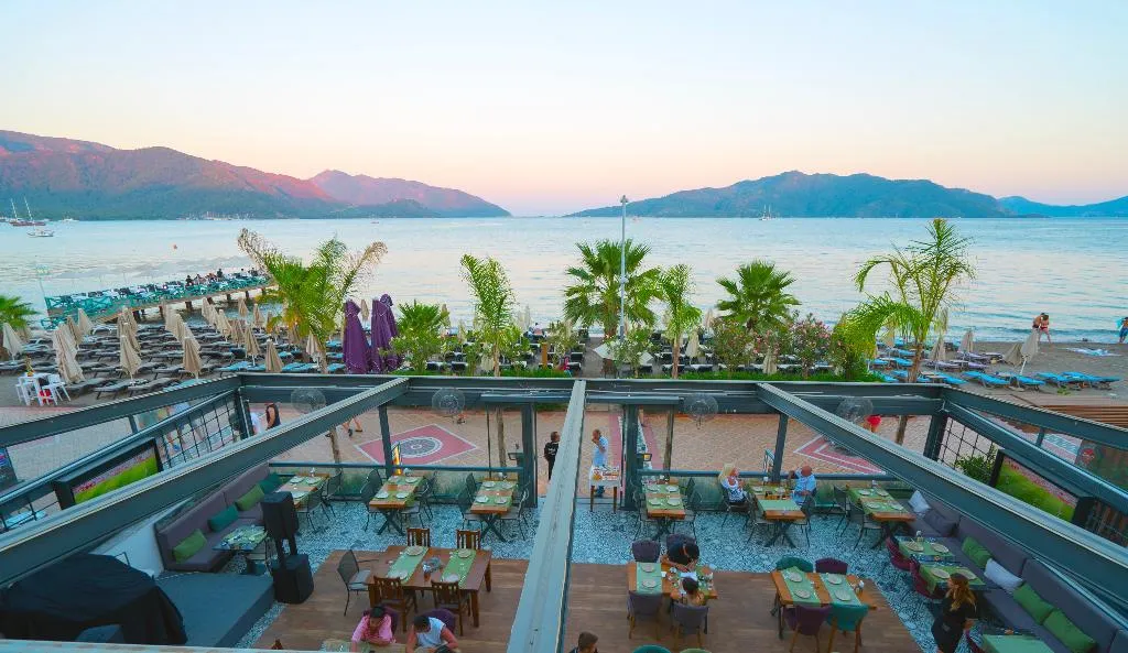 Restaurant, Marmaris Beach Hotel, Dalaman