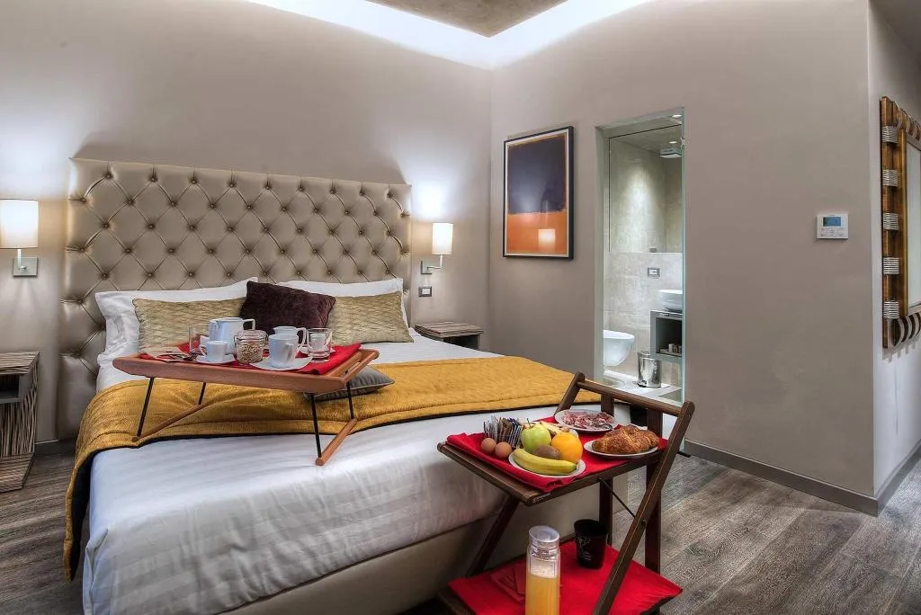 DOUBLE SUPERIOR QUEEN BED Room, Colonna Suite Del Corso, Rome