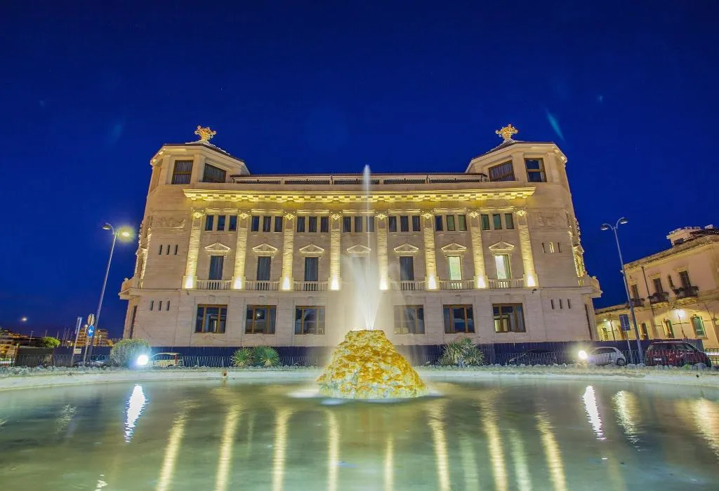 Terrace, Ortea Palace Luxury Hotel, Catania