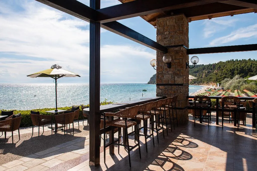 Terrace, Simantro Resort, Halkidiki