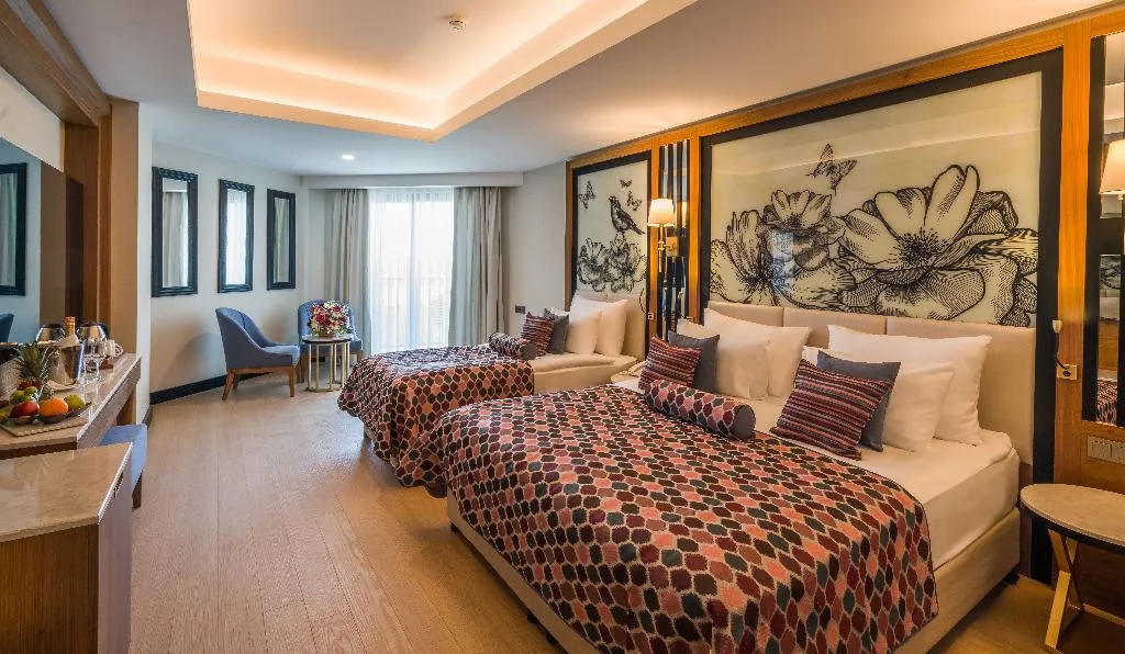 DOUBLE SINGLE USE LAND VIEW Room, Adalya Elite Hotel, Antalya
