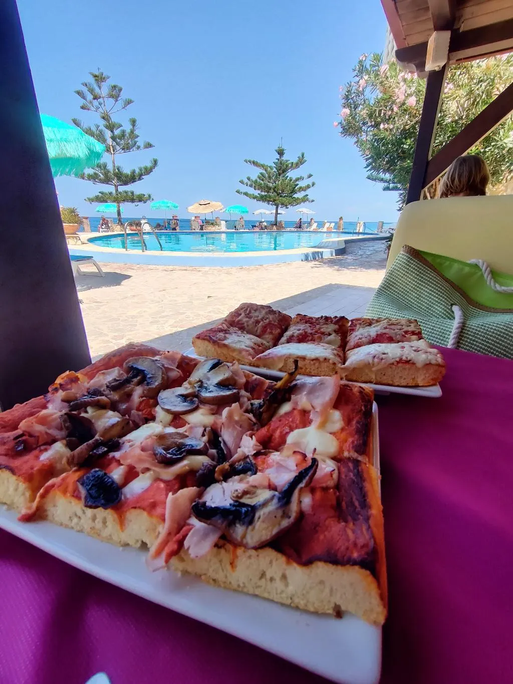 Restaurant, Hotel La Playa Blanca, Palermo