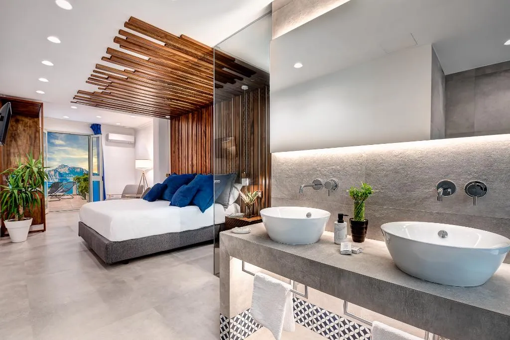 JUNIOR SUITE SEA VIEW Room, Gocce Di Capri  Residence, Naples