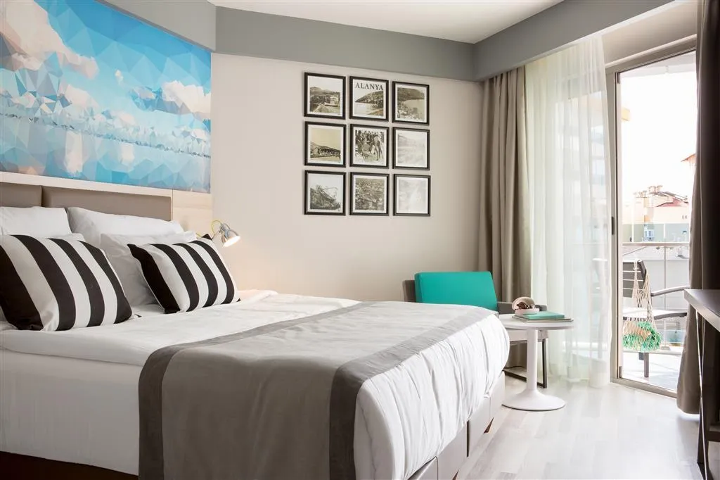 DOUBLE SIDE SEA VIEW Room, Sunprime C-Lounge, Antalya