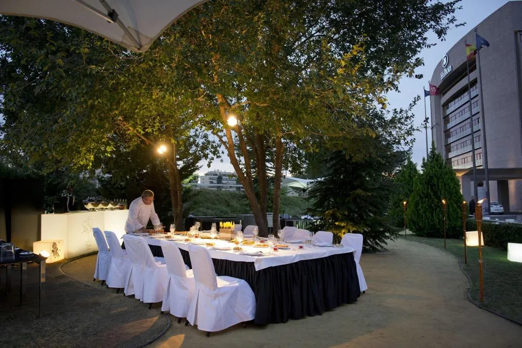 Terrace, Hilton Madrid Airport, Madrid