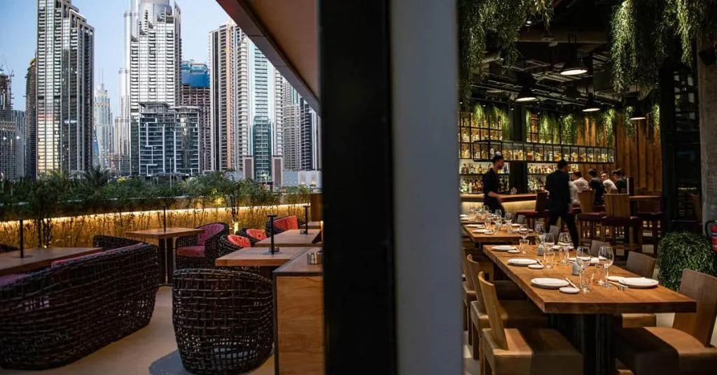 Restaurant, ME by Meliá Dubai, Dubai