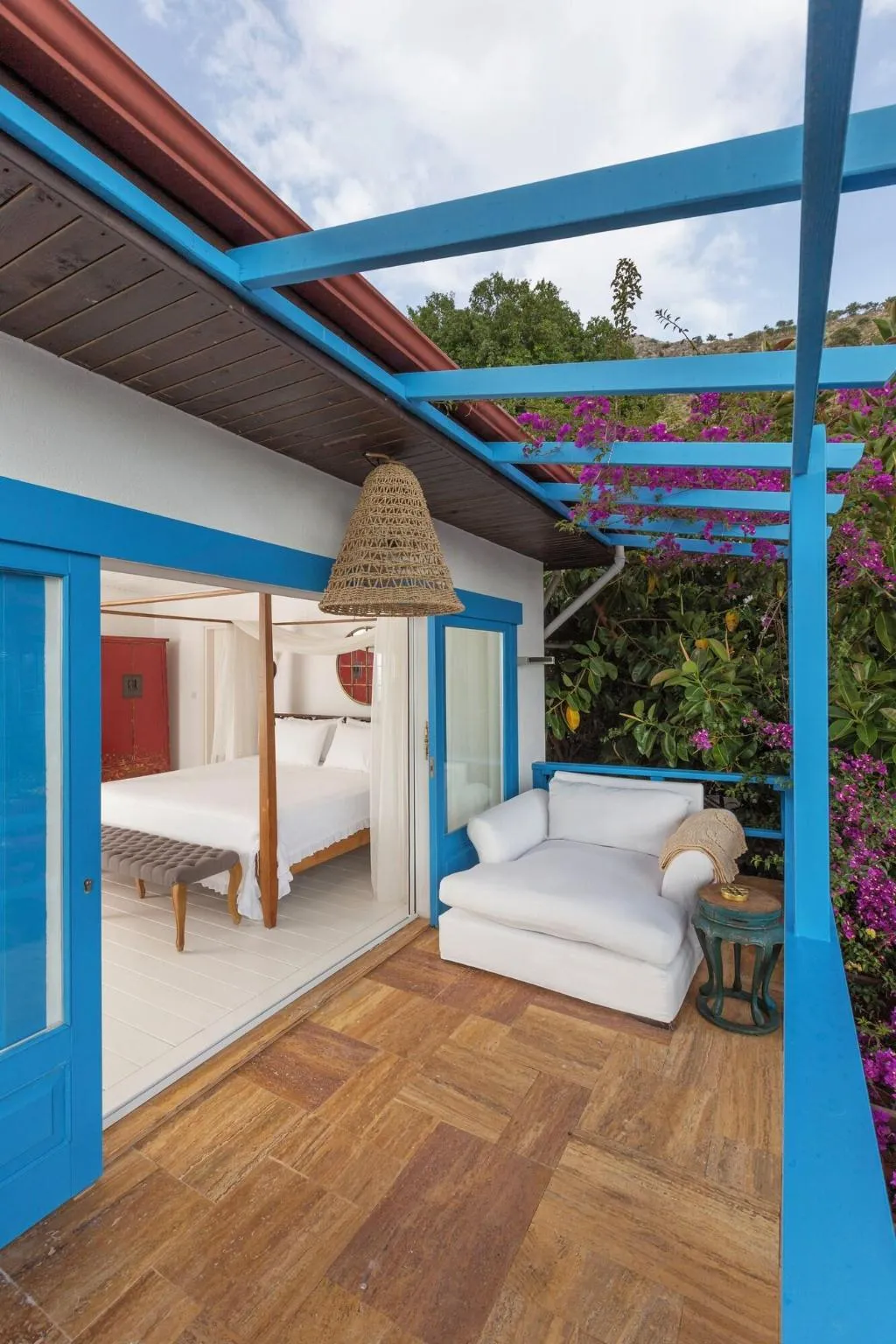 Terrace, Sabrina's Haus, Dalaman