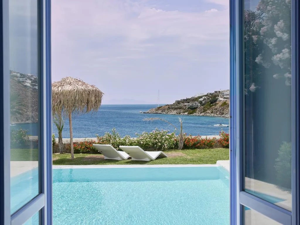 VILLA DELUXE WITH PRIVATE POOL Room, Mykonos Blu, A Resort to Live, Mykonos