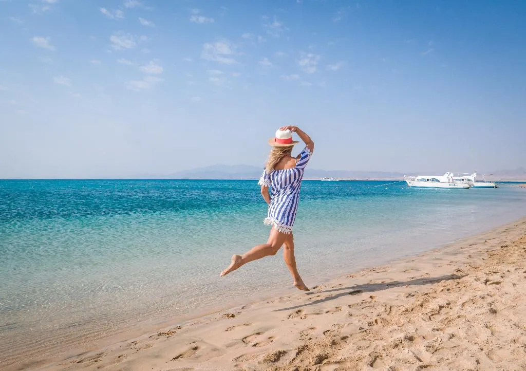 Beach, The Cascades Golf Resort Spa and Thalasso, Red Sea Riviera