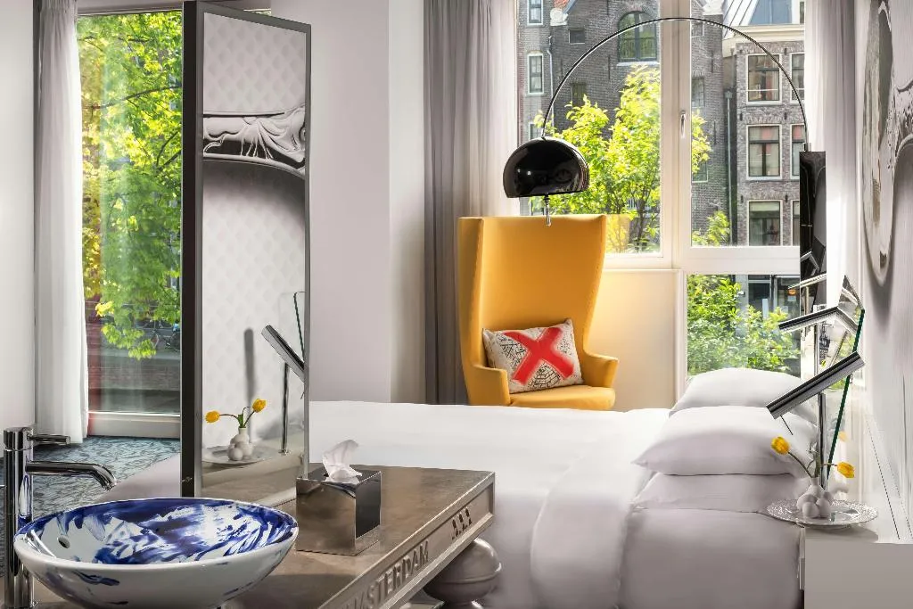 DOUBLE CANAL VIEW Room, Andaz Amsterdam, Prinsengracht, By Hyatt, Amsterdam