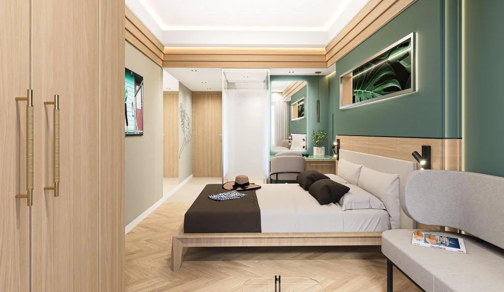 Room, Mediterranean Hotel, Rhodes