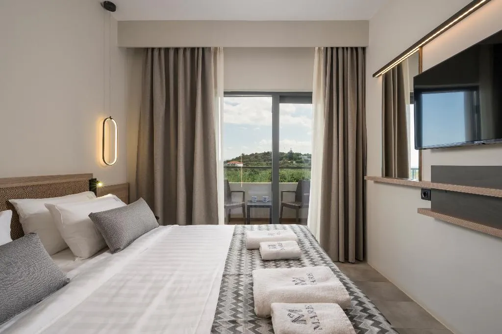 DOUBLE SIDE SEA VIEW Room, Mare Village Hotel, Crete