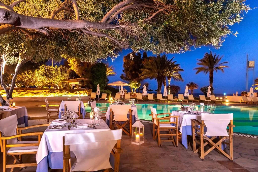 Restaurant, Constantinou Bros Athena Royal Beach, Cyprus