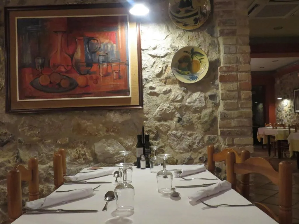 Restaurant, Santa Anna, Costa Brava
