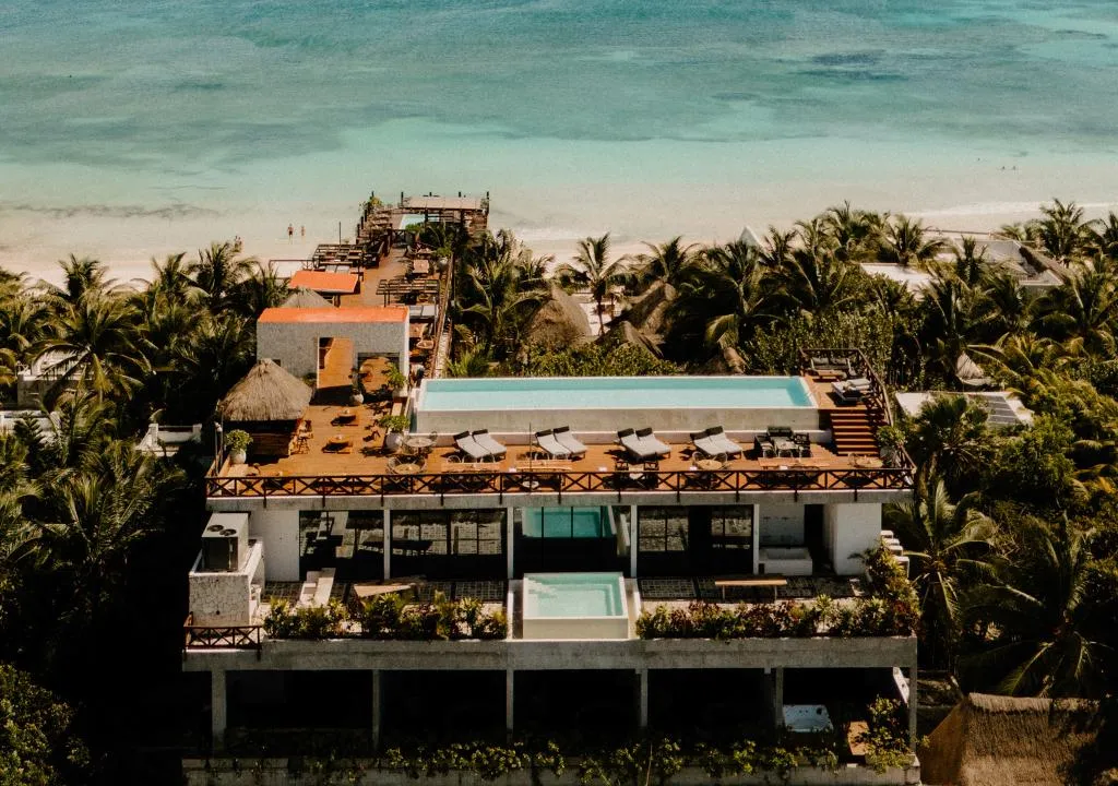 General view, Hotelito Azul, Cancun Area