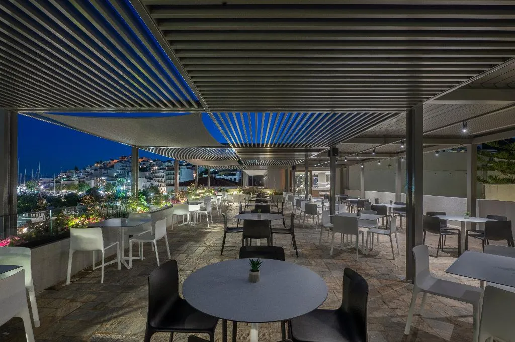 Terrace, Alkyon Hotel Skiathos, Skiathos