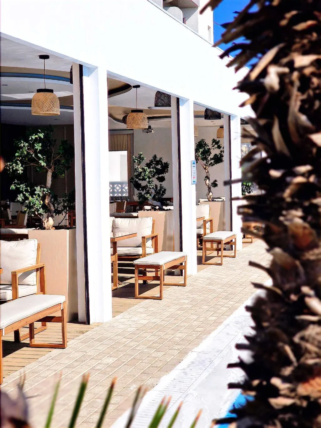 Terrace, Sveltos Hotel, Cyprus