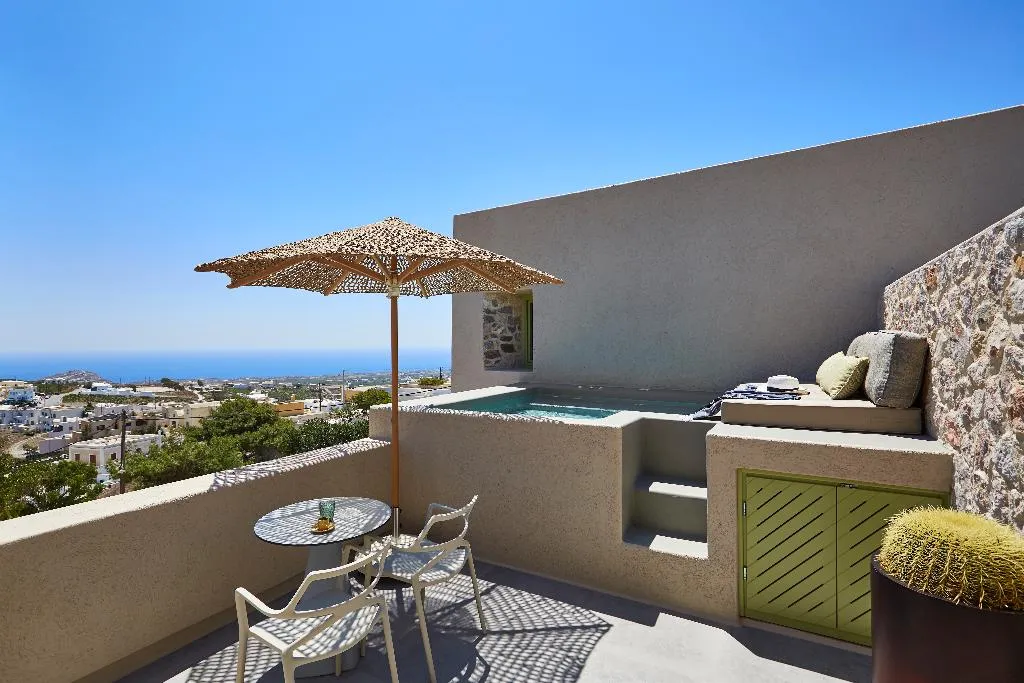 JUNIOR SUITE SEA VIEW Room, Aeon Suites by Mr and Mrs White, Santorini