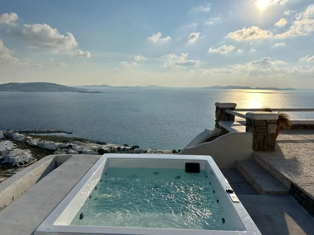 Pool, La Maison Blanche, Mykonos