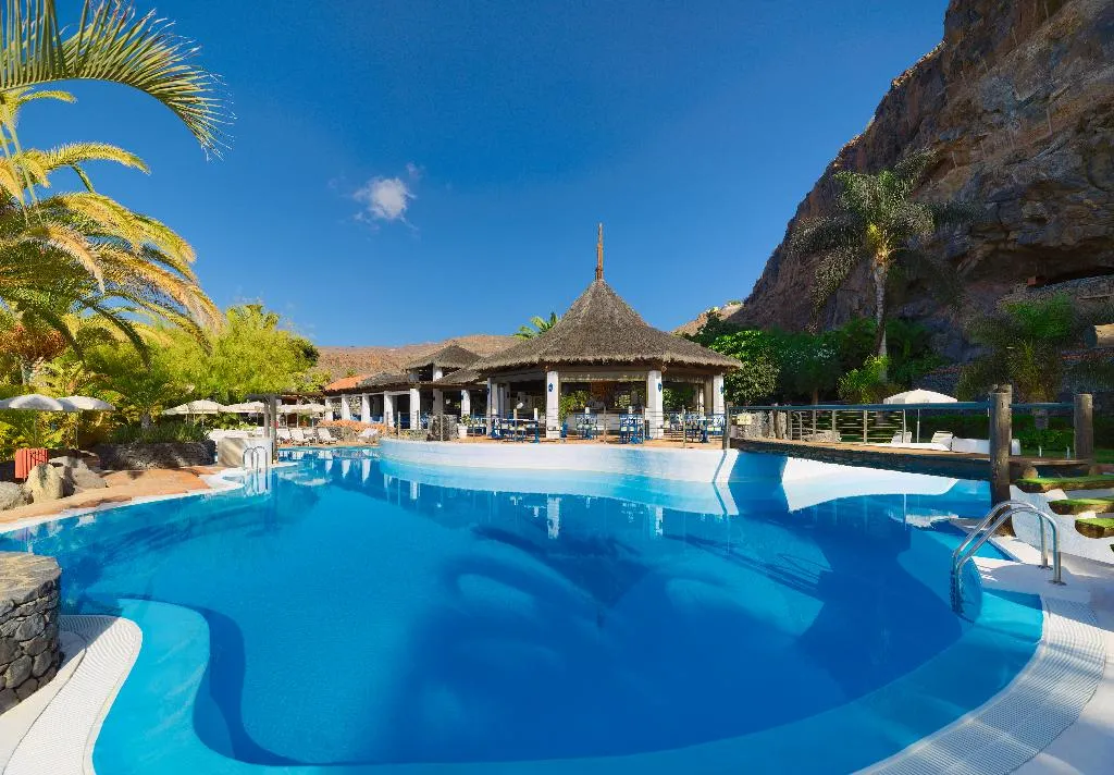 Pool, Hotel Jardín Tecina, La Gomera