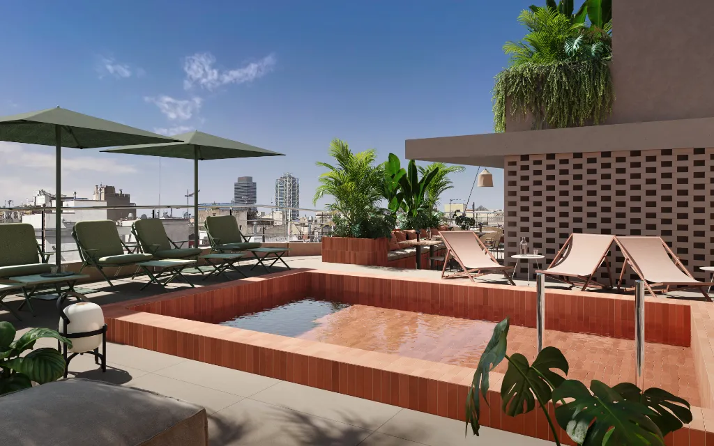 Pool, Andante Princesa, Barcelona