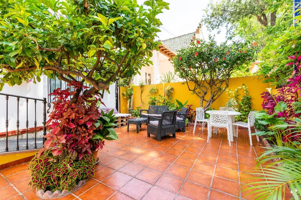 Terrace, Hotel Elcano, Costa Del Sol