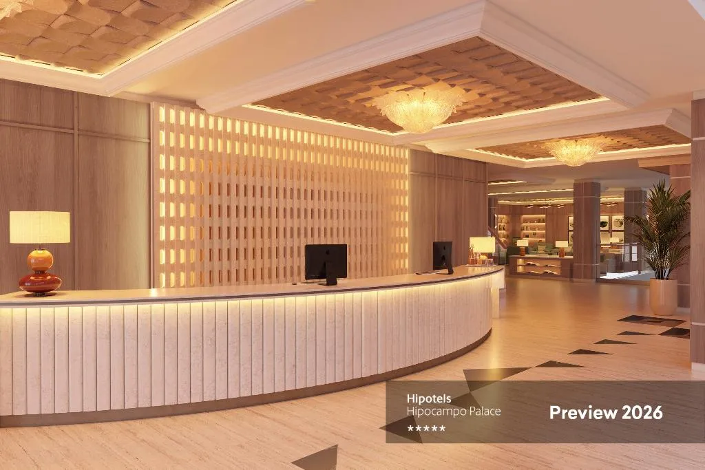 Lobby, Hipotels Hipocampo Palace, Majorca