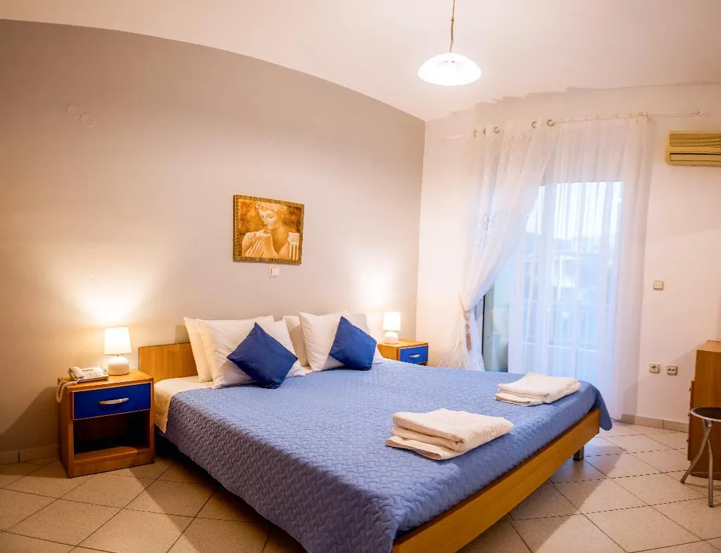 APARTMENT DELUXE QUEEN BED Room, Pantheon Deluxe Apartments, Rhodes