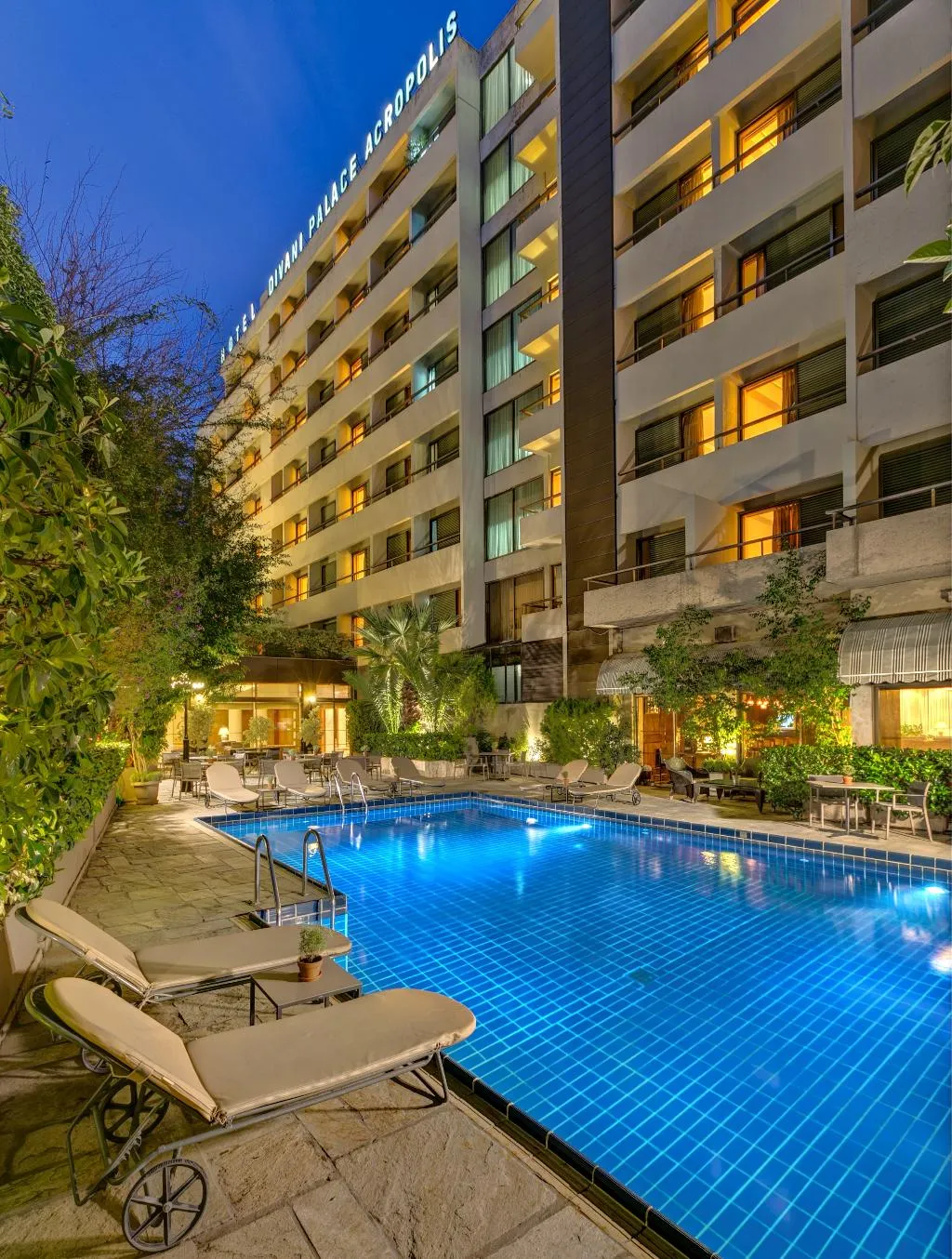 Pool, Divani Palace Acropolis, Athens