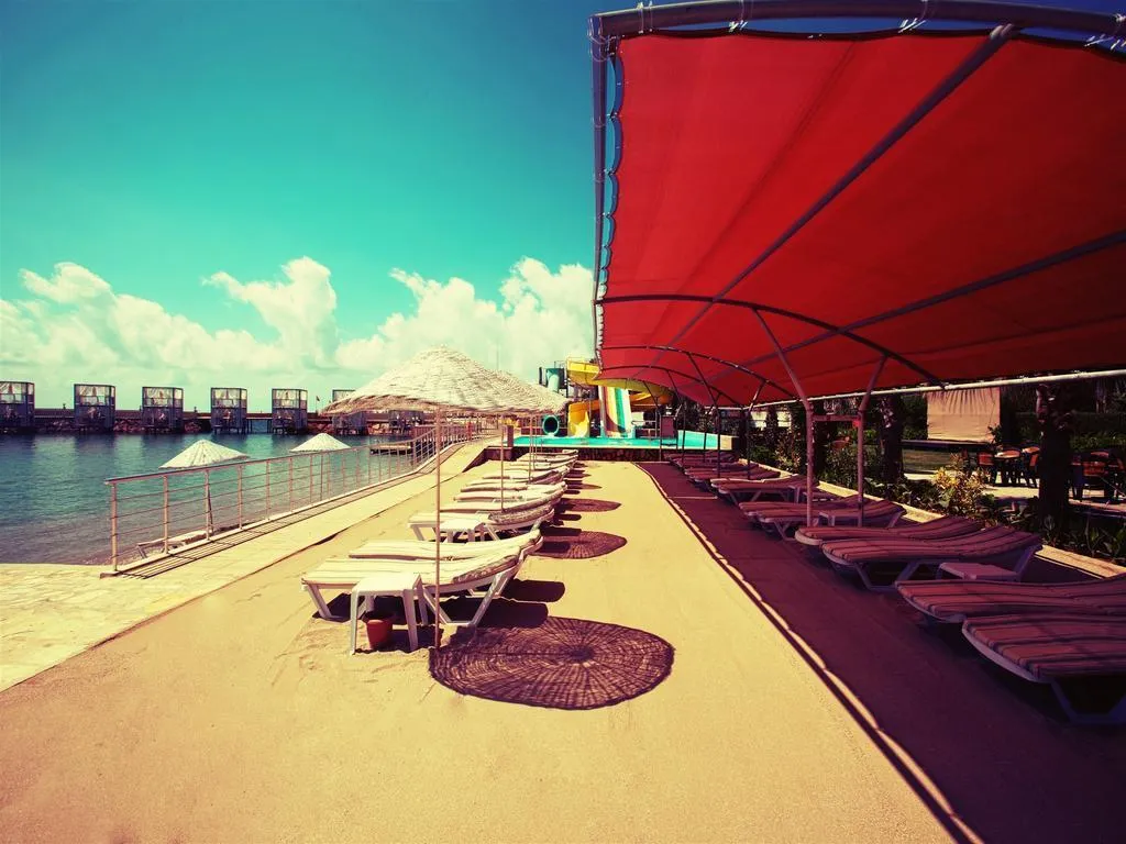 General view, Asrin Beach Hotel, Antalya